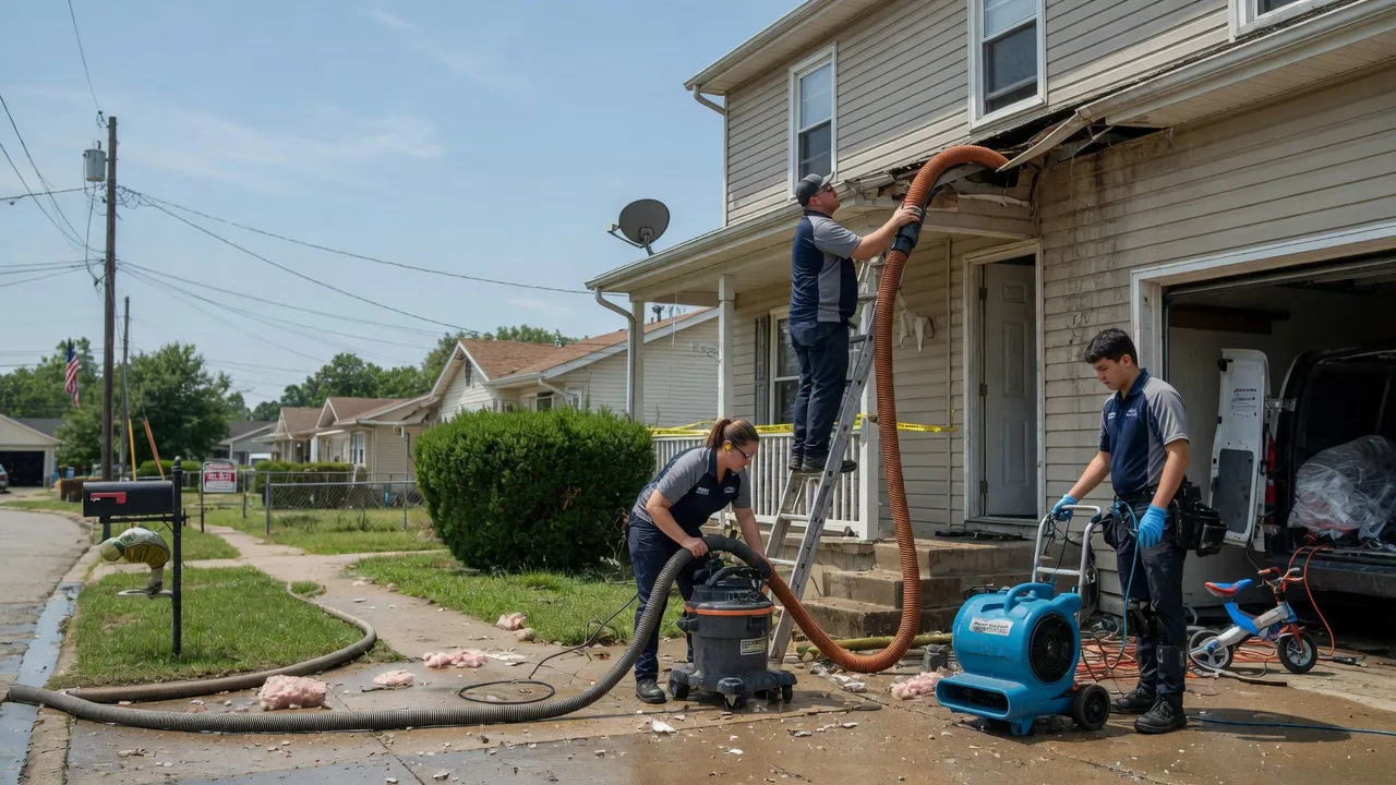 Water Damage Restoration in Boonville, IN near me